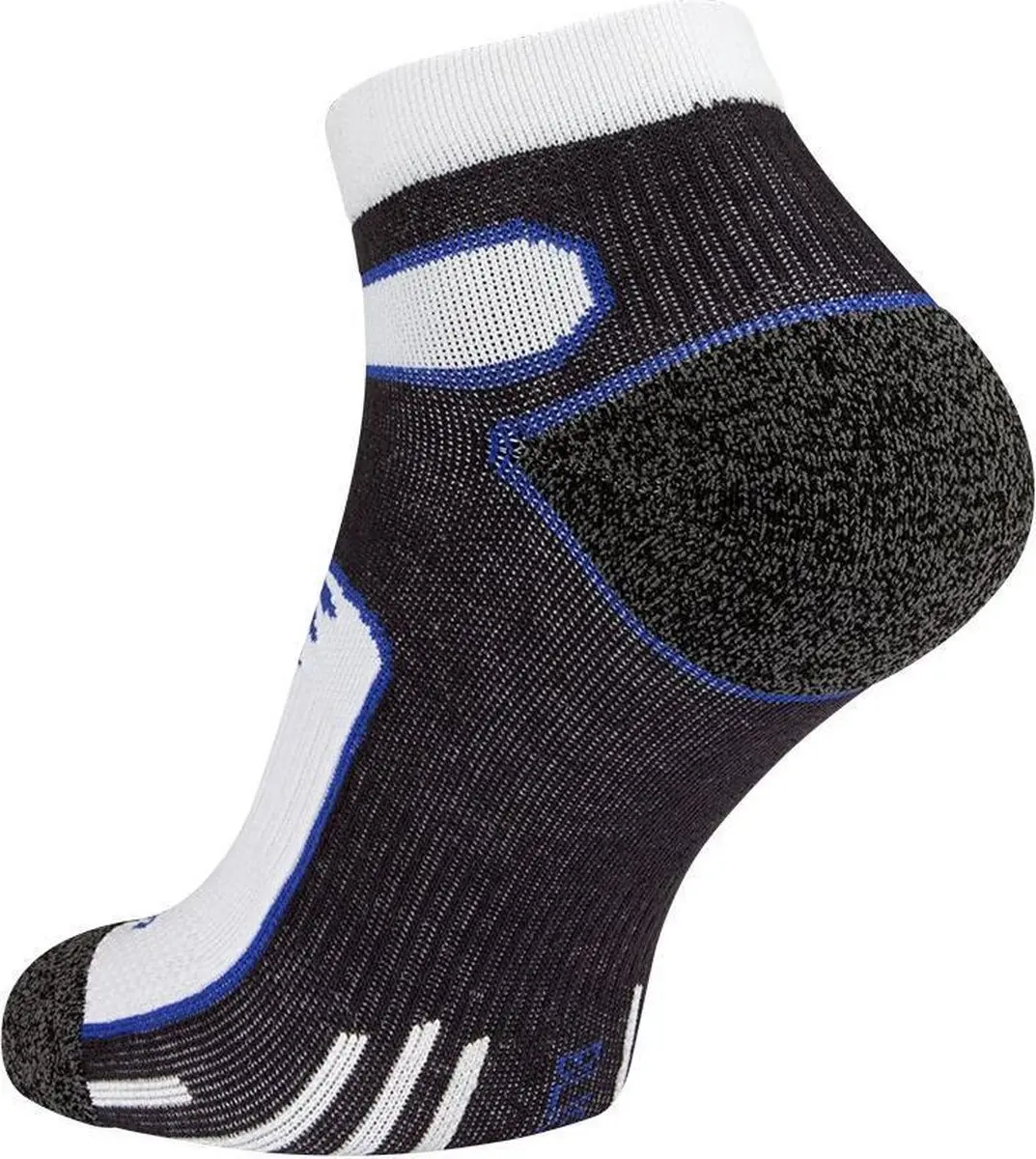 Avento Sport Enkelsokken Heren - 2 Stuks Wit/Kobalt