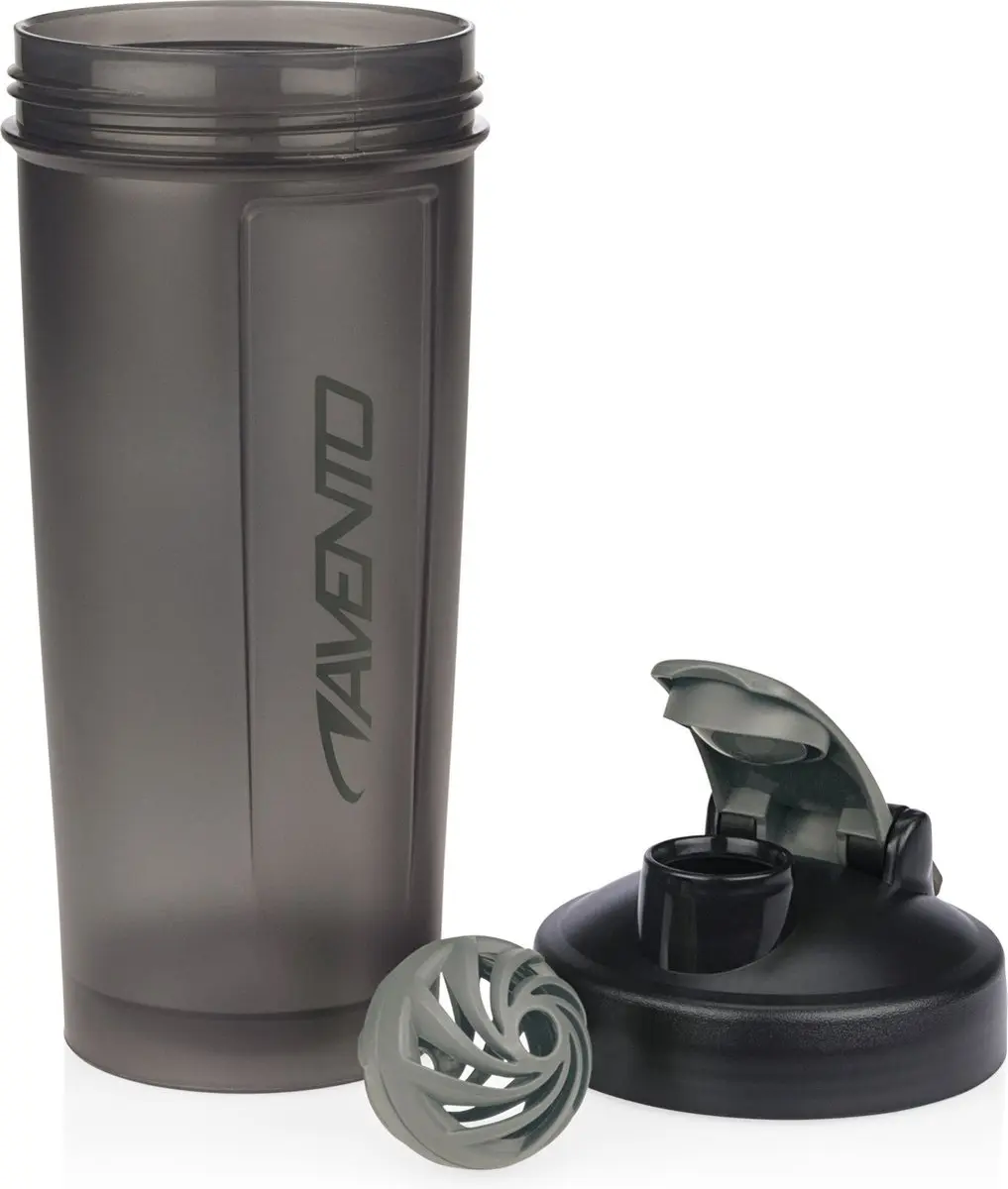 Avento Shakebeker 1L - Zwart/Grijs - afbeelding 3 van 6