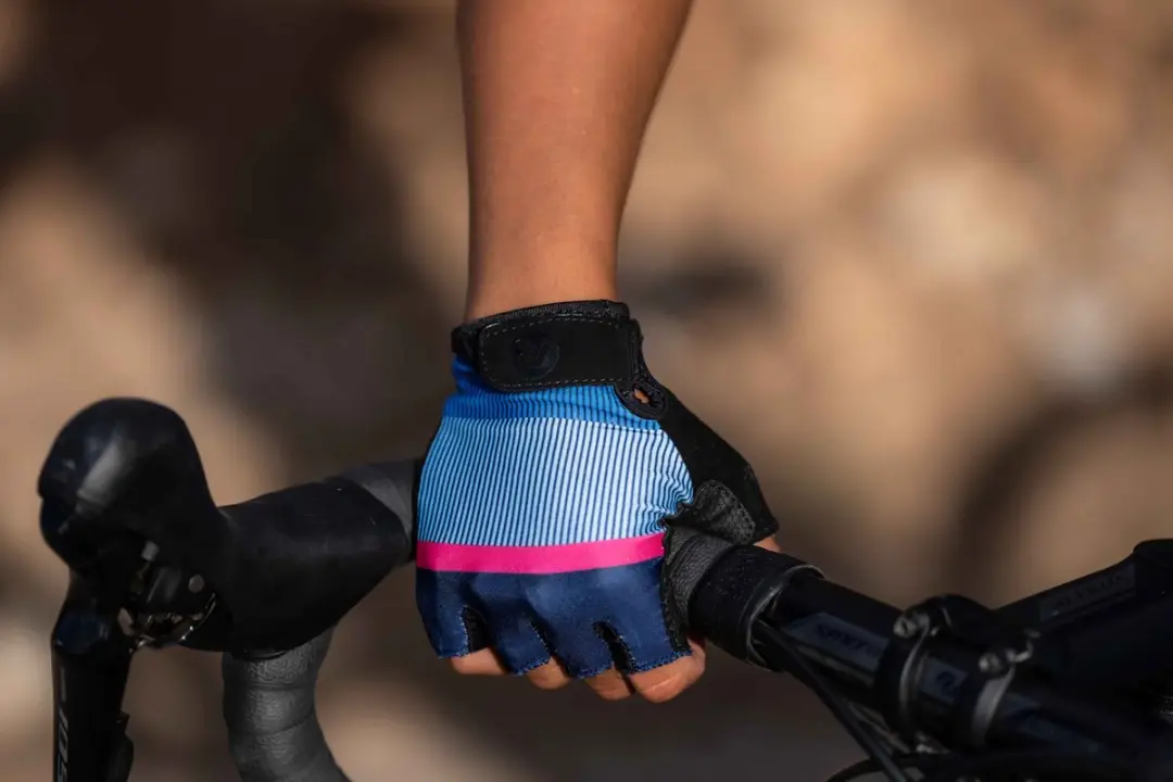 Rogelli Impress II Fietshandschoenen Dames - XS - Blauw/Roze