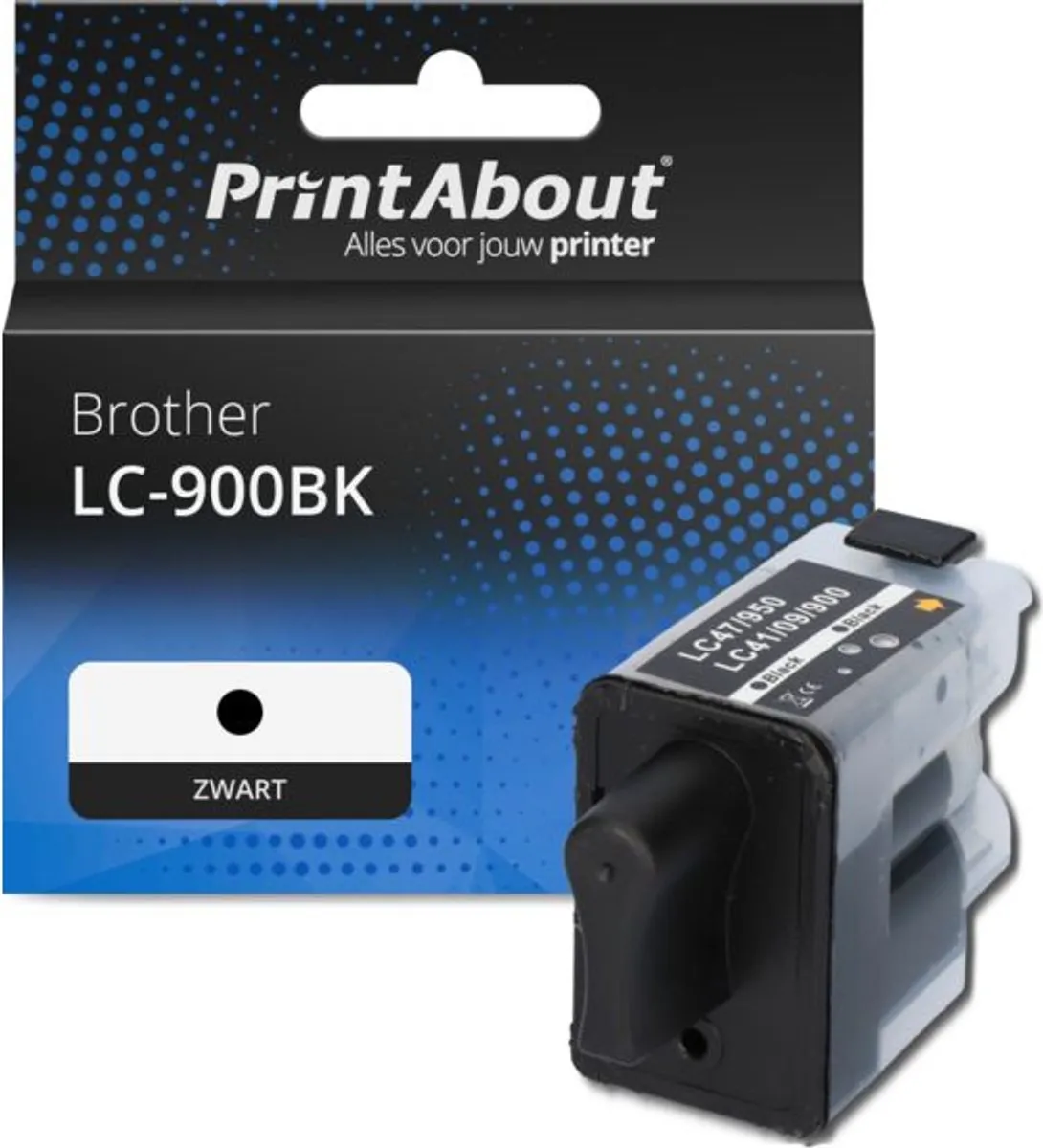 PrintAbout LC-900BK Inktcartridge