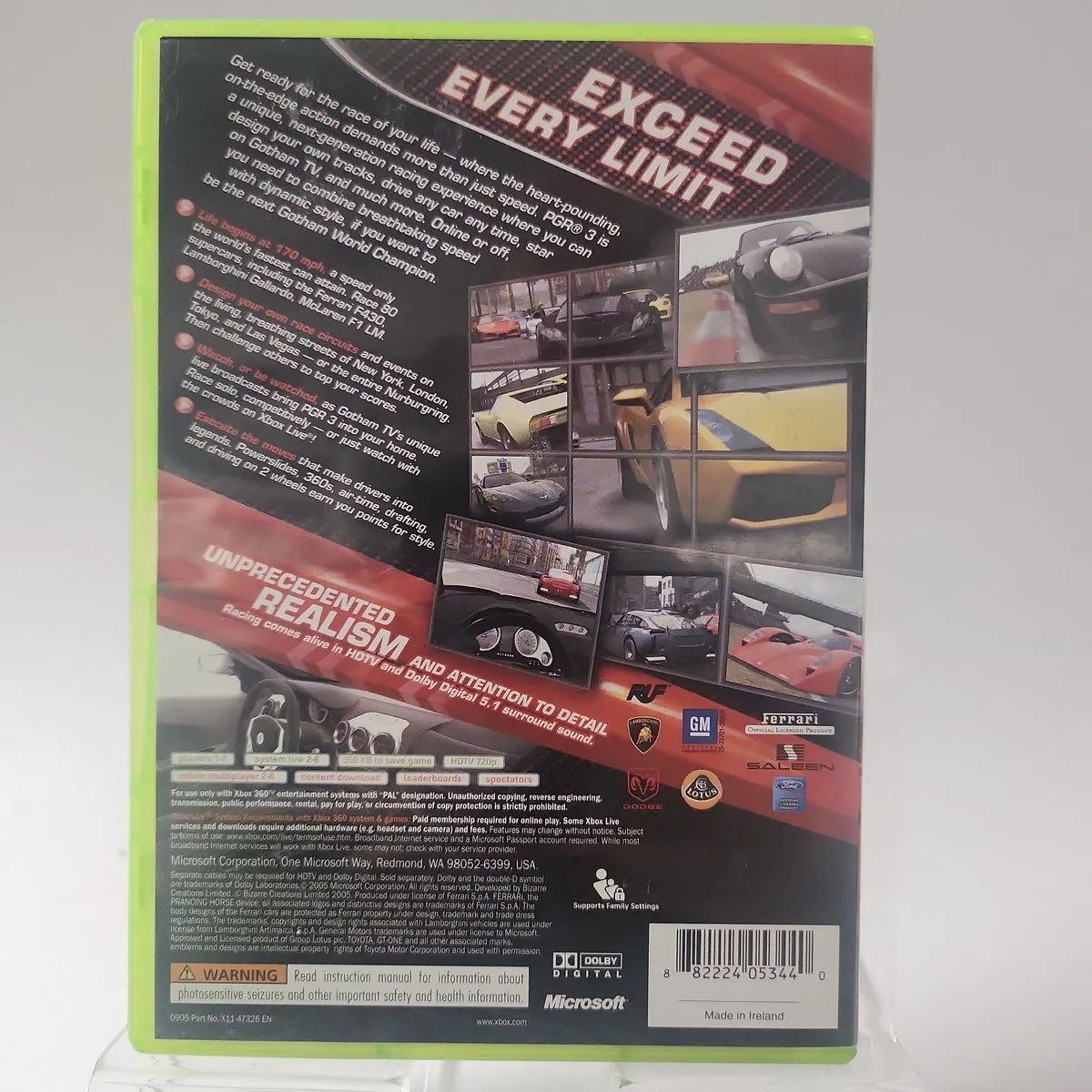 Xbox Project Gotham Racing 3 (Xbox 360)