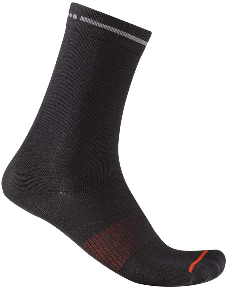 Castelli Premio Evo 18 Sokken Zwart EU 44-47 Man