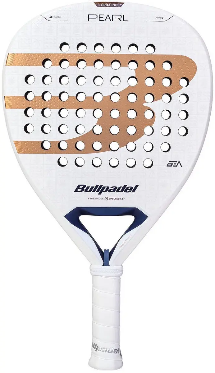 Bullpadel Pearl 2027 Padelhandschoen - L0 - Wit - afbeelding 4 van 6