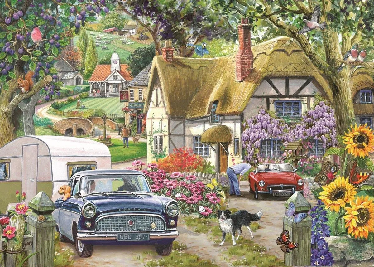 House Of Puzzles Off we Go! Puzzel 250 XL Stukjes Multicolor
