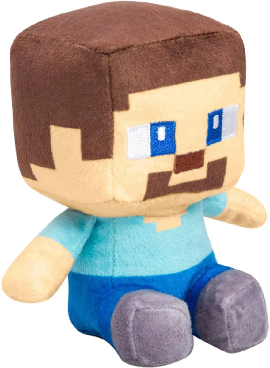 Minecraft Steve Pluche Knuffel 24cm
