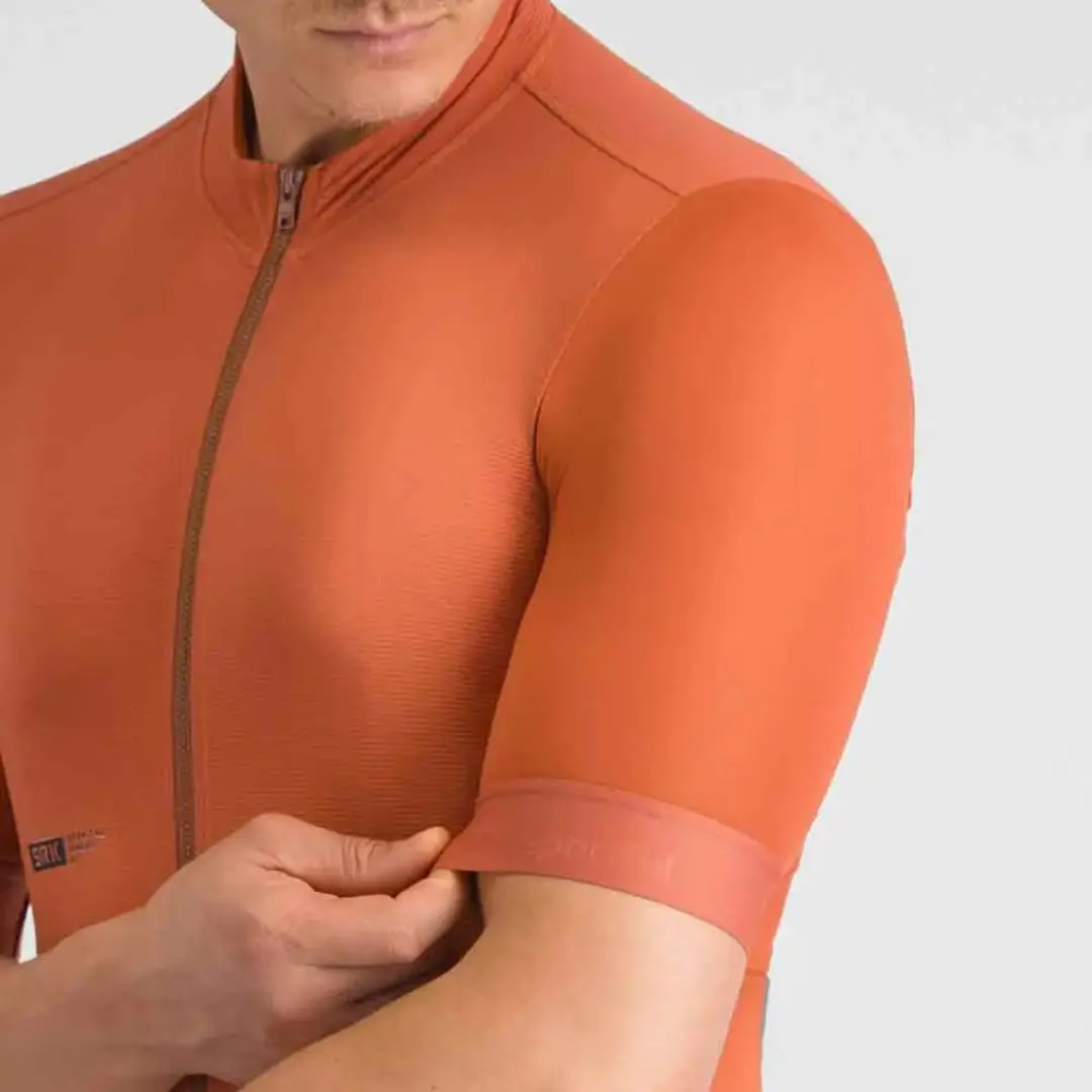 Sportful SRK 2 Korte Mouw Wielertrui - L - Sienna Glow