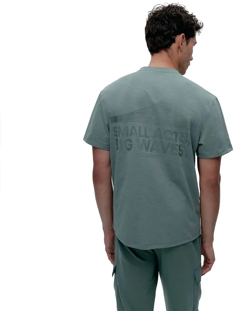 Born Living Yoga Baffin T-shirt - M - Grijs