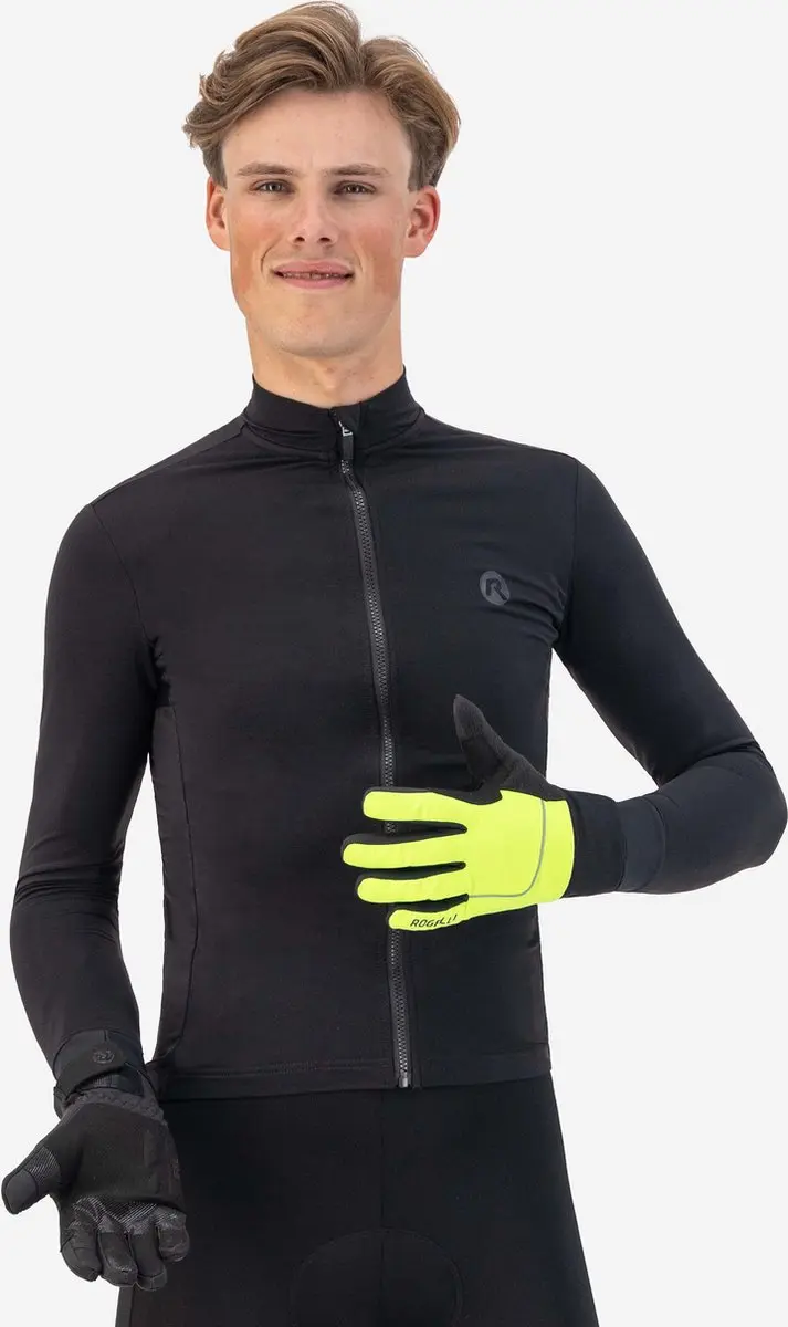 Rogelli Essential Heren Fietshandschoenen Fluor - XL - afbeelding 3 van 6