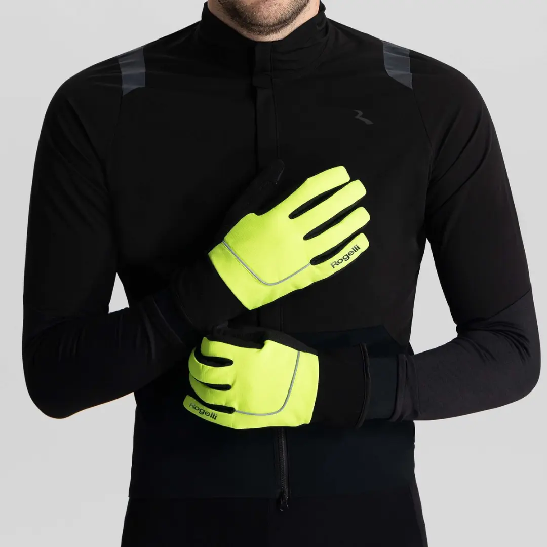 Rogelli Essential Heren Fietshandschoenen Fluor - XL - afbeelding 5 van 6