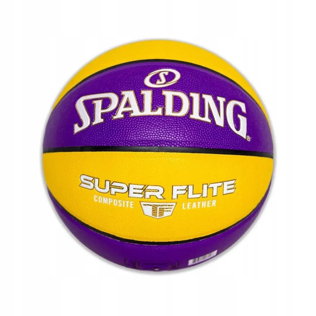 Spalding TF Super Flite Basketbal Maat 7 - Geel
