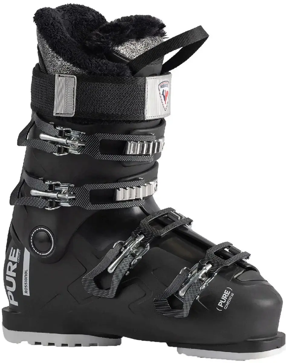 Rossignol Pure Comfort 60 Alpineskischoenen Voor Dames Zwart 25.5 Vrouw