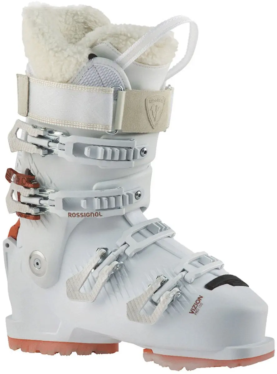 Rossignol Vizion 4b Pro 100 W Gw Alpineskischoenen Voor Dames Wit 24.5 Vrouw