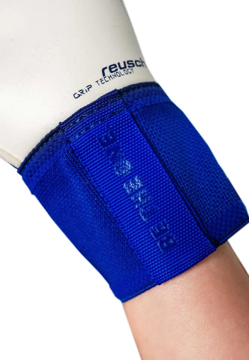 Reusch Attrakt Gold X Keepershandschoenen 9.5 - Blauwfluo/Orangewit