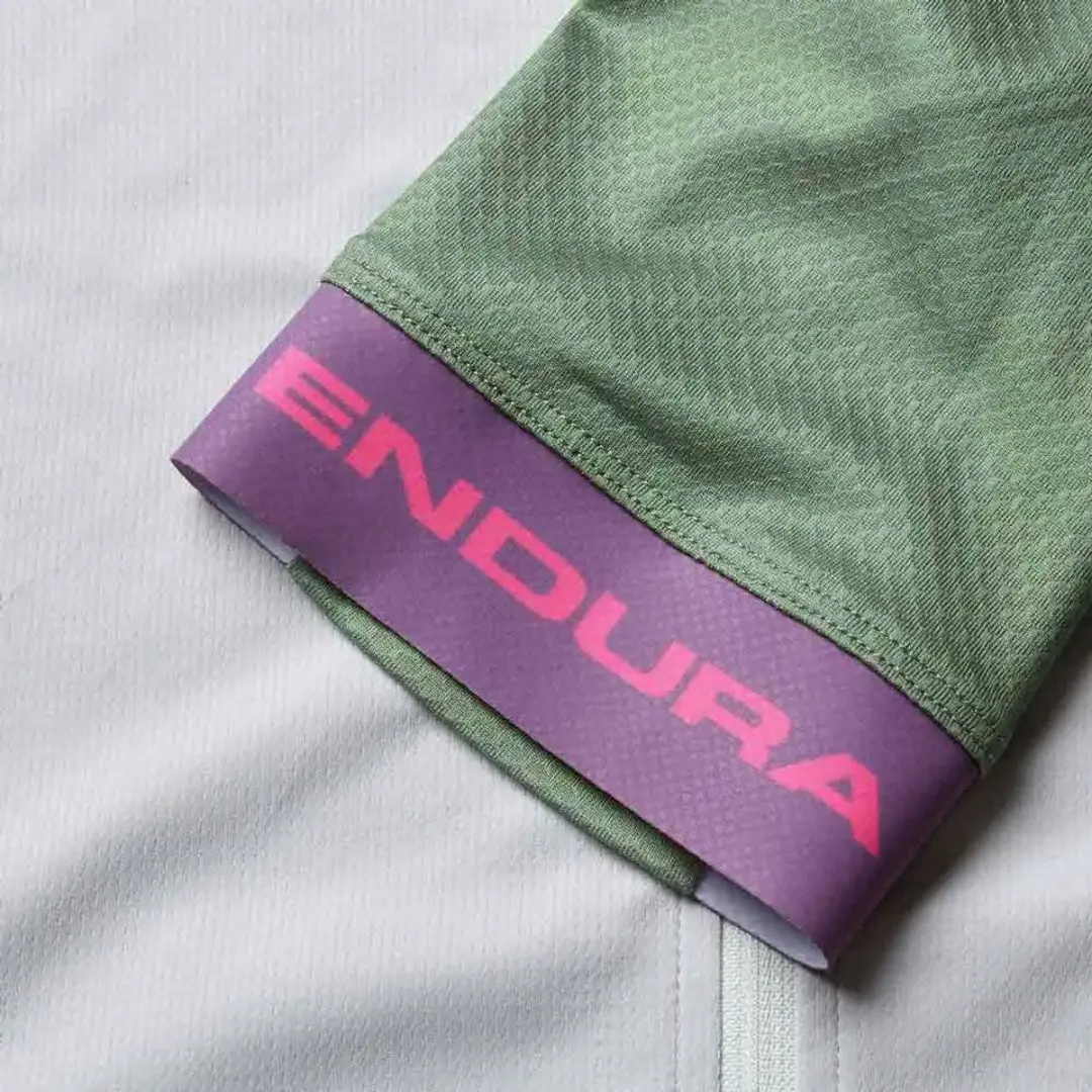 Endura Fs260 Chroma Korte Mouw Wielertrui Grijs L Vrouw