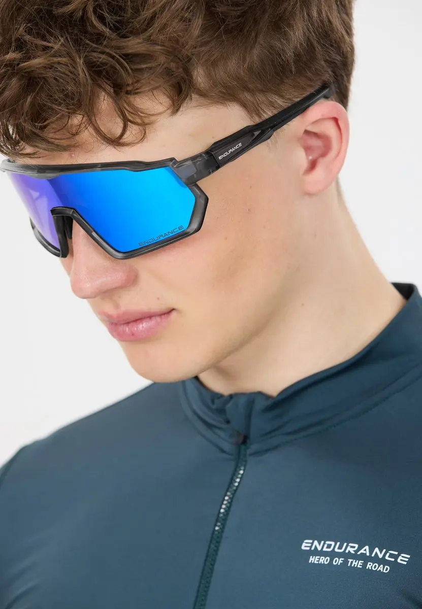 ENDURANCE Mathieu Full-Frame Sports Glass - Blauw/Zwart