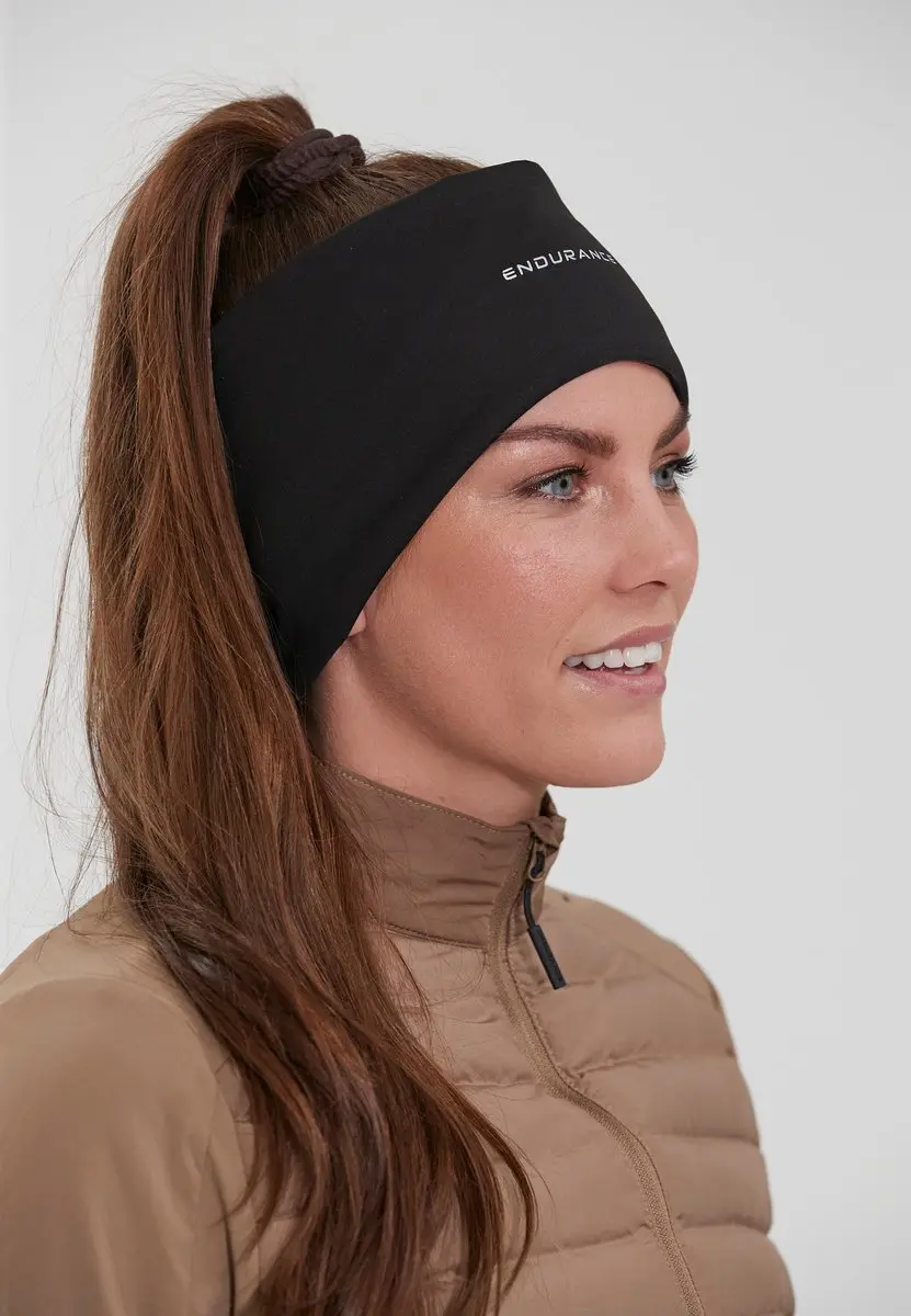 ENDURANCE Corbia Stirnband - Zwart