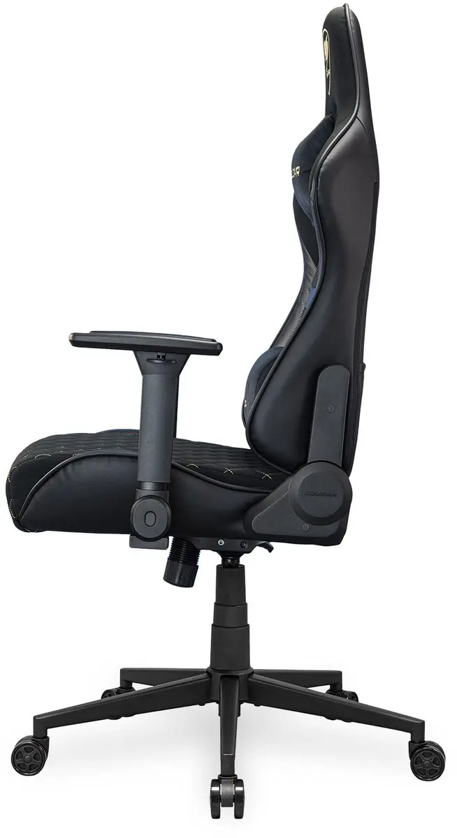 Cougar Armor One V2 Gamingstoel - Zwart/Goud - 120kg