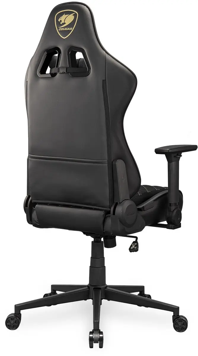 Cougar Armor One V2 Gamingstoel - Zwart/Goud - 120kg