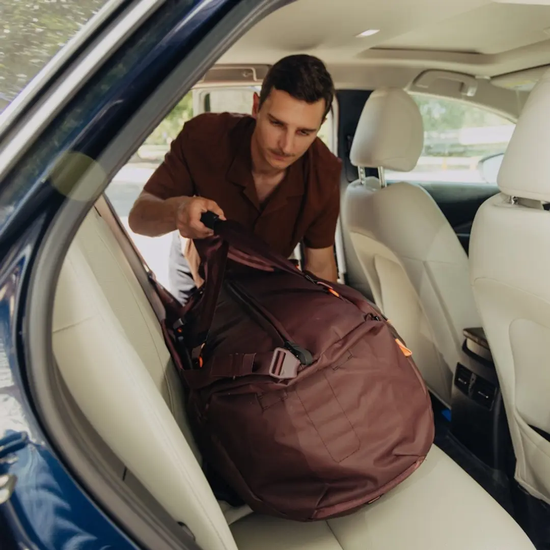 Peak Design Travel Duffel 65L - Eclipse - Rood - afbeelding 2 van 6
