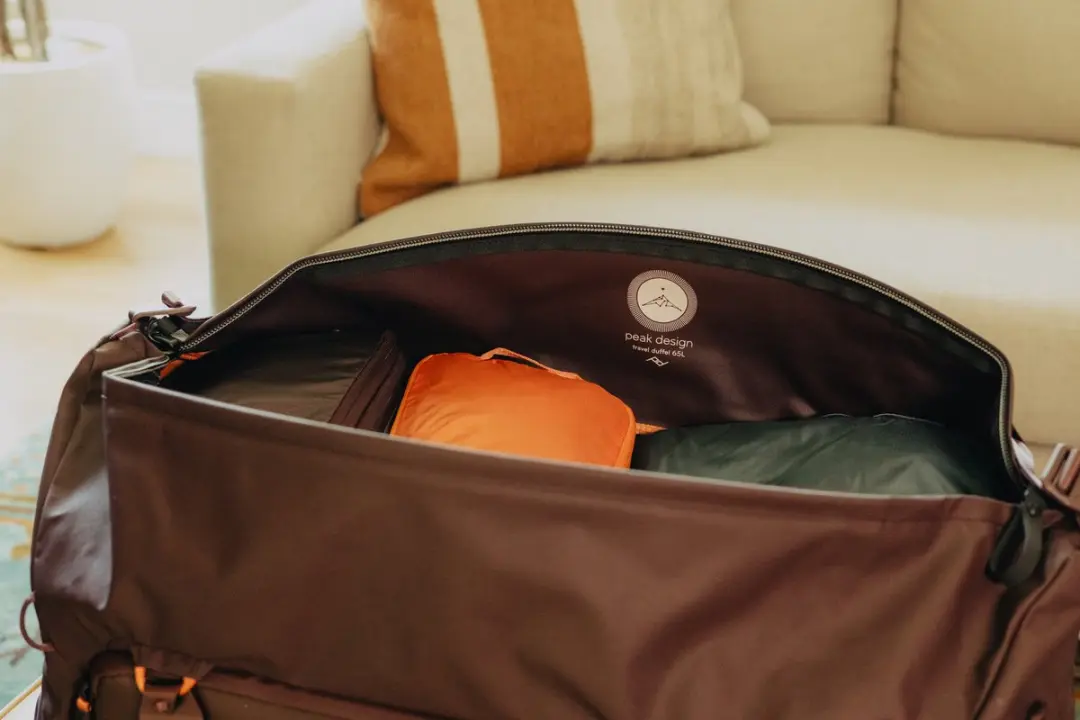 Peak Design Travel Duffel 65L - Eclipse - Rood - afbeelding 6 van 6