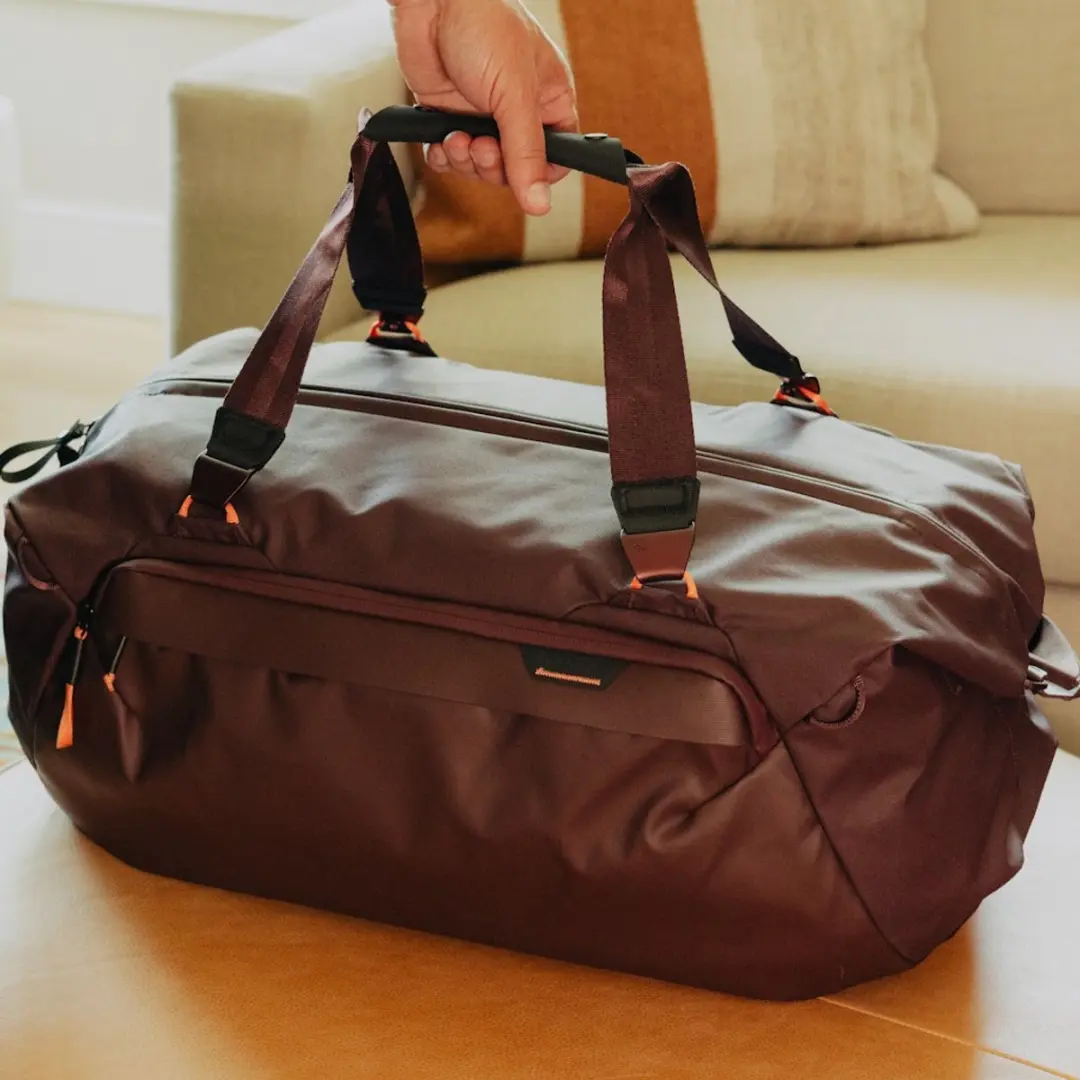 Peak Design Travel Duffel 50L - Eclipse - Rood - afbeelding 4 van 6