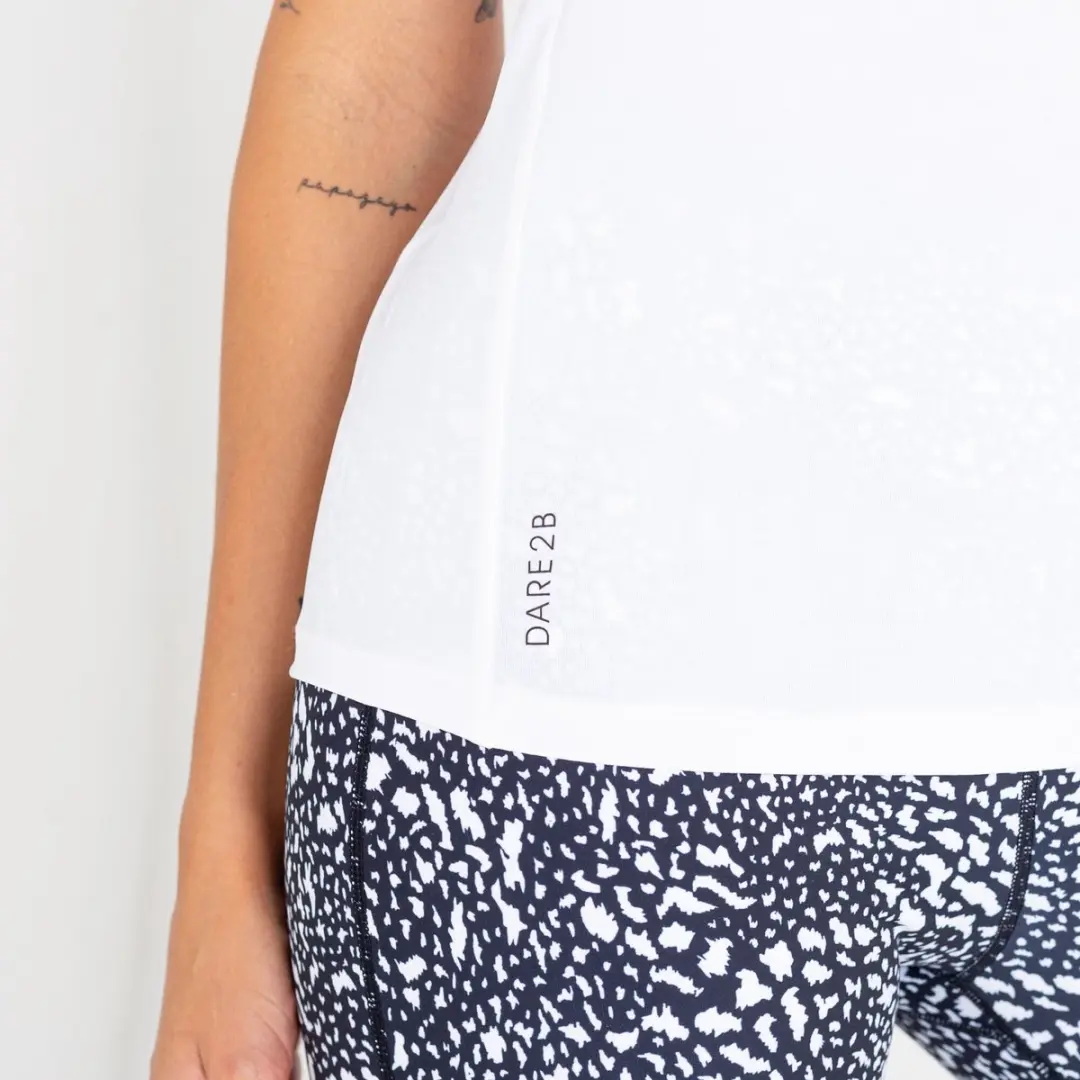 Dare 2b Modernize II Dames Sportsinglet - Maat 42 - Wit