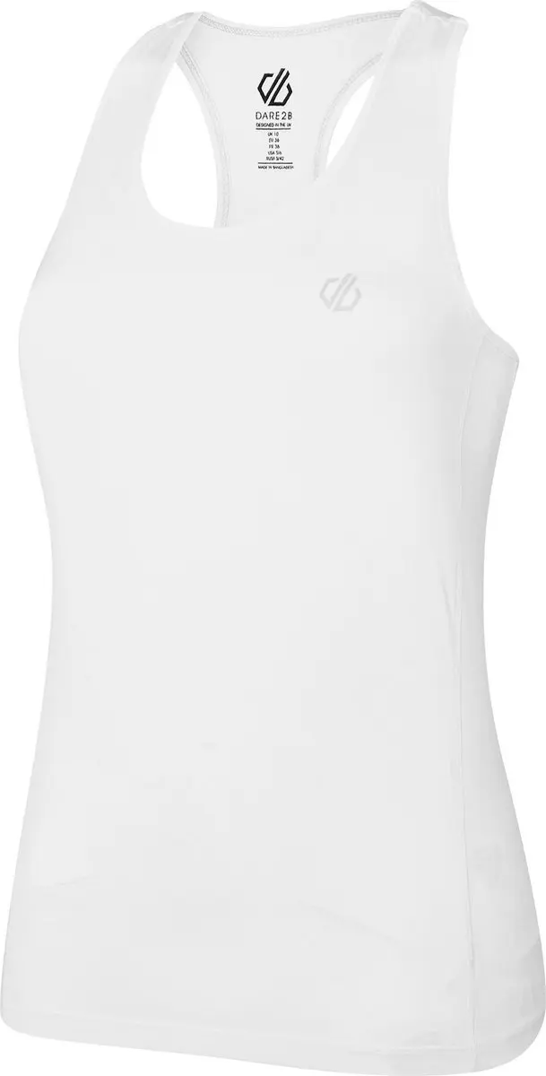 Dare 2b Modernize II Dames Sportsinglet - Maat 42 - Wit