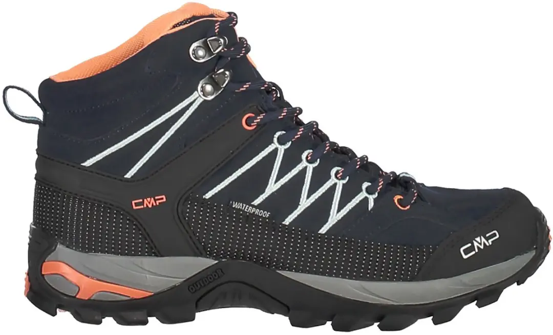 CMP Rigel Mid Wandelschoenen 38 - Zwart/Navy