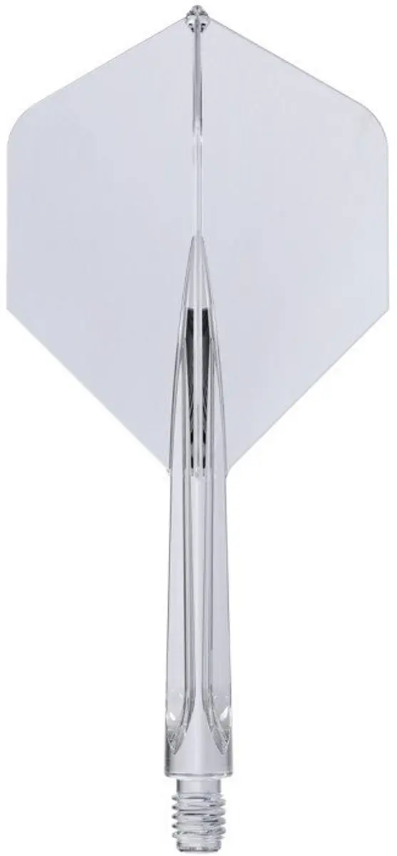 Unicorn Forge Clear NO2 Dart Flights 3 Stuks - afbeelding 2 van 3