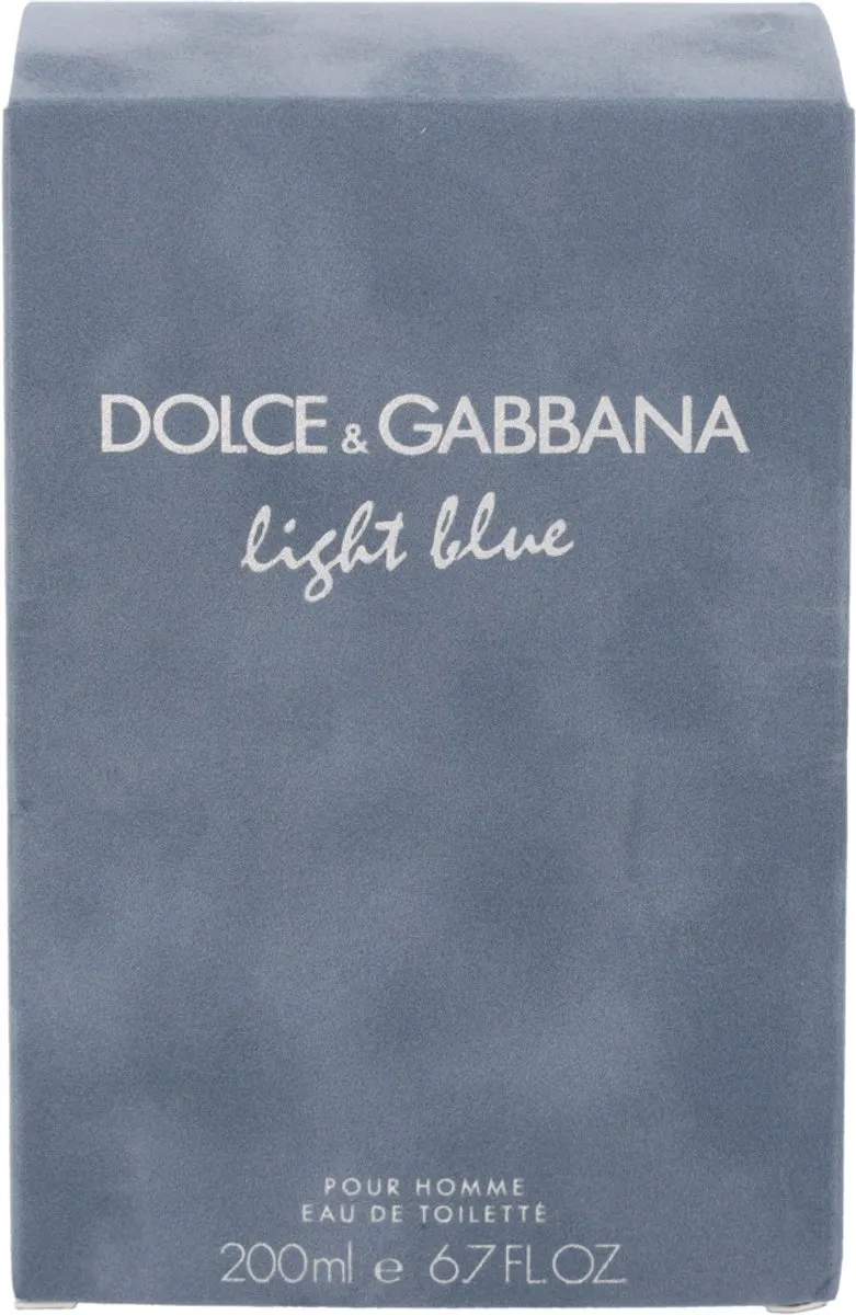 Dolce & Gabbana Light Blue Pour Homme Herenparfum 200ml