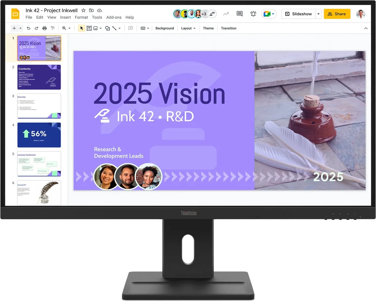 Lenovo ThinkVision E27Q-40 Monitor 27" QHD