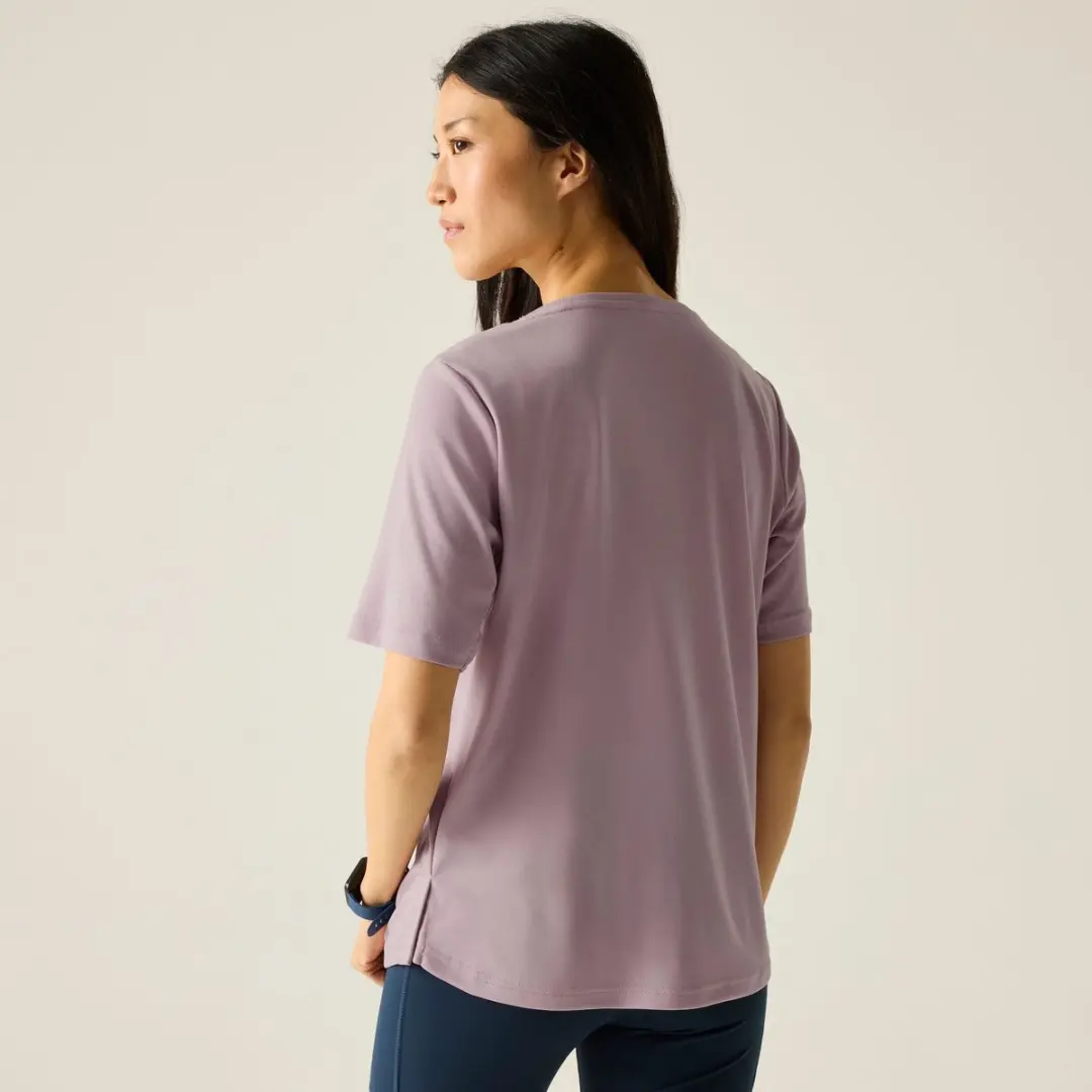 Regatta Hiking T-shirt Dames - Purper - Maat 50