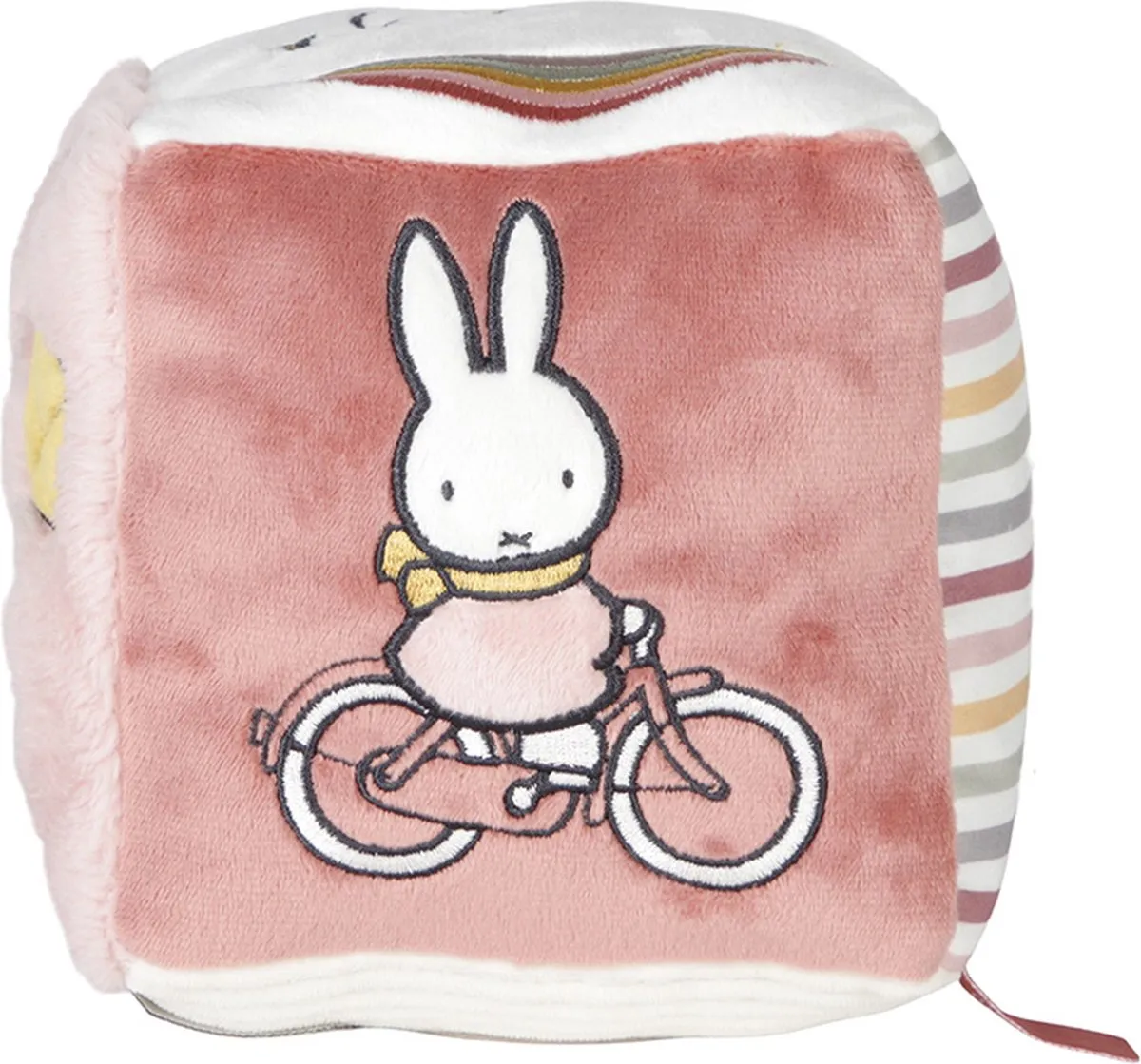 Nijntje Fluffy Kubus - Roze