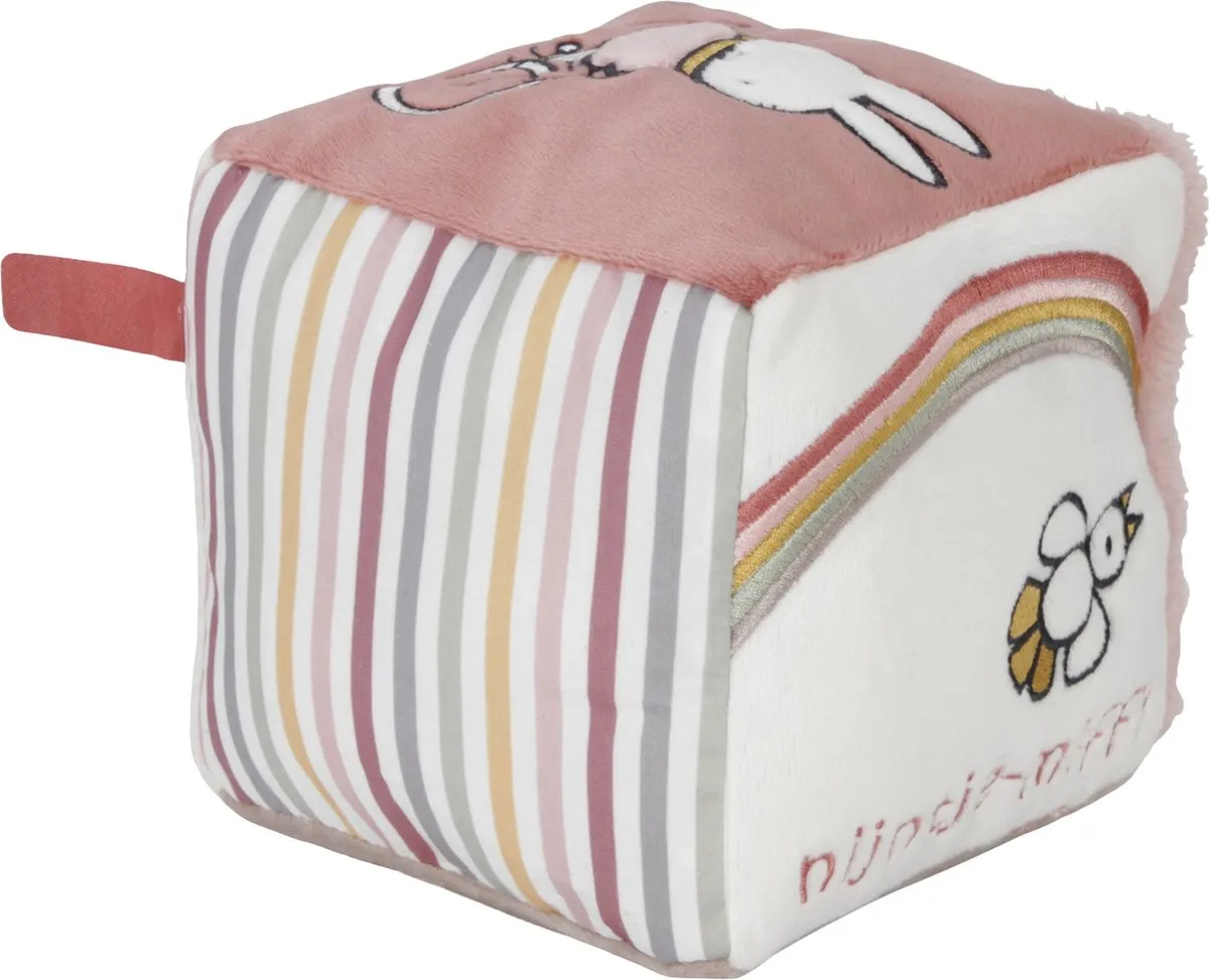 Nijntje Fluffy Kubus - Roze