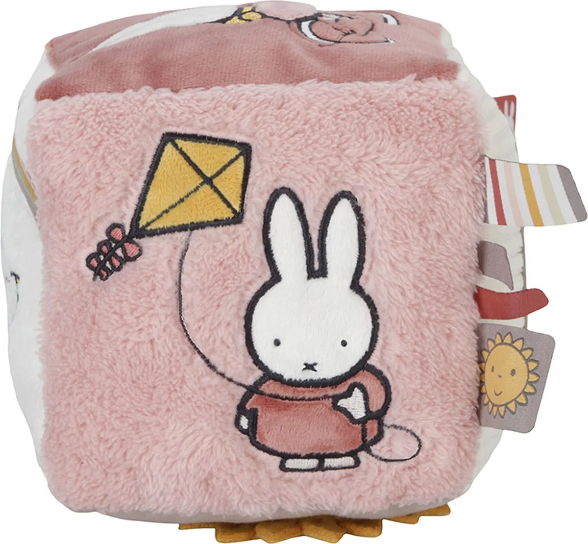 Nijntje Fluffy Kubus - Roze