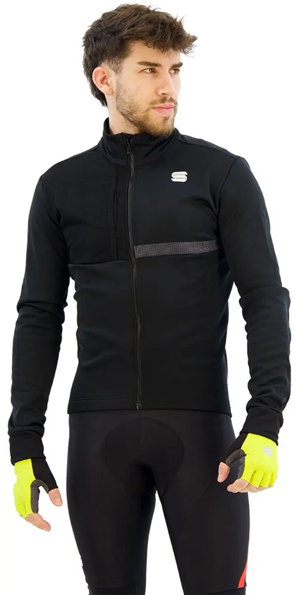 Sportful Fietsjack winter heren Zwart