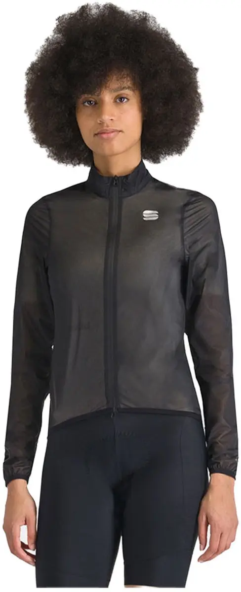 Sportful Aqua Light fietsjas lange mouwen dames BLACK