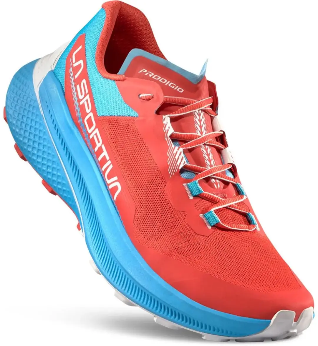 La Sportiva Prodigio Trailschoenen - EU 41.5 - Vrouw - Rood