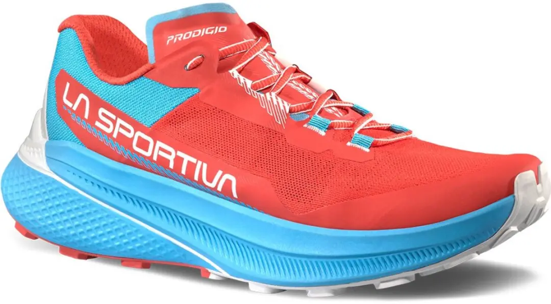 La Sportiva Prodigio Trailschoenen - EU 41.5 - Vrouw - Rood