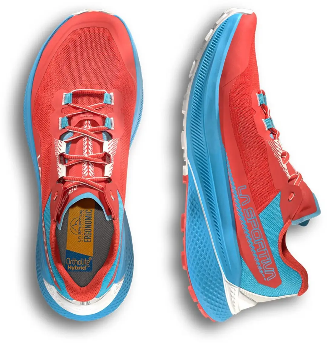 La Sportiva Prodigio Trailschoenen - EU 41.5 - Vrouw - Rood