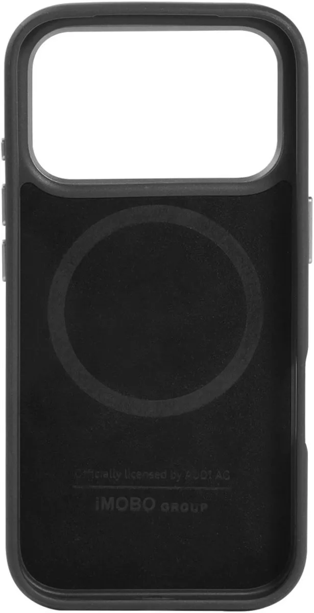 Audi RSQ Carbon Fiber Hoesje - iPhone 17 Pro Magsafe - Rood - afbeelding 3 van 6