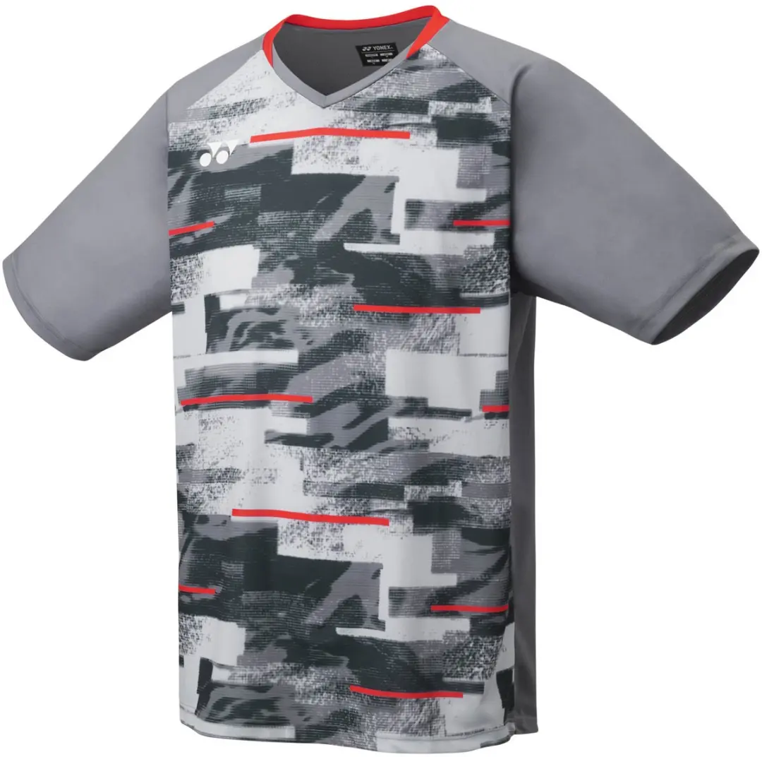 Yonex heren YM0034EX tennis badminton sportshirt- grijs