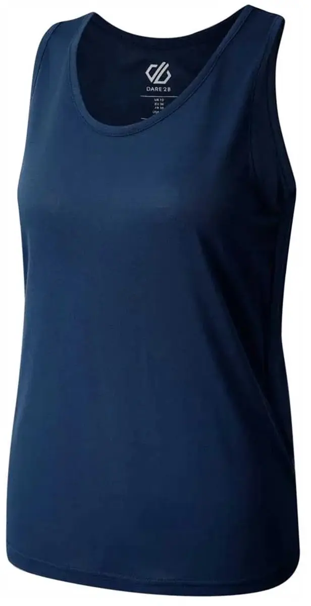Dare 2b Harmonic Mouwloos T-shirt - 38 - Moon Light Denim