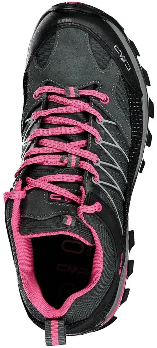 CMP Rigel Low Wandelschoenen 41 - Grijs/Zwart/Rozerood