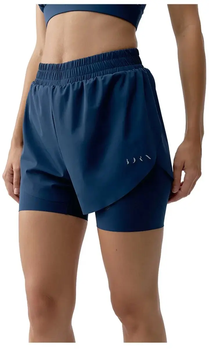 Born Living Yoga Bikila Korte Broek Blauw XS Vrouw