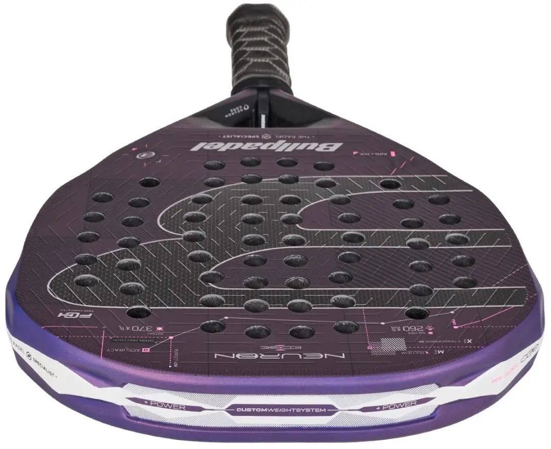Bullpadel Neuron 02 Edge 27 - L0 - Wit - afbeelding 3 van 6
