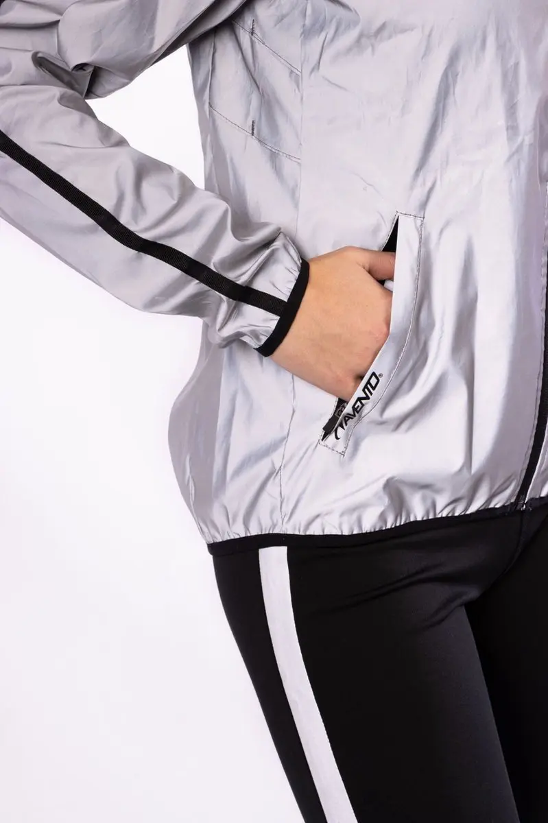Avento Reflecterend Jack Dames - Zilver - 36