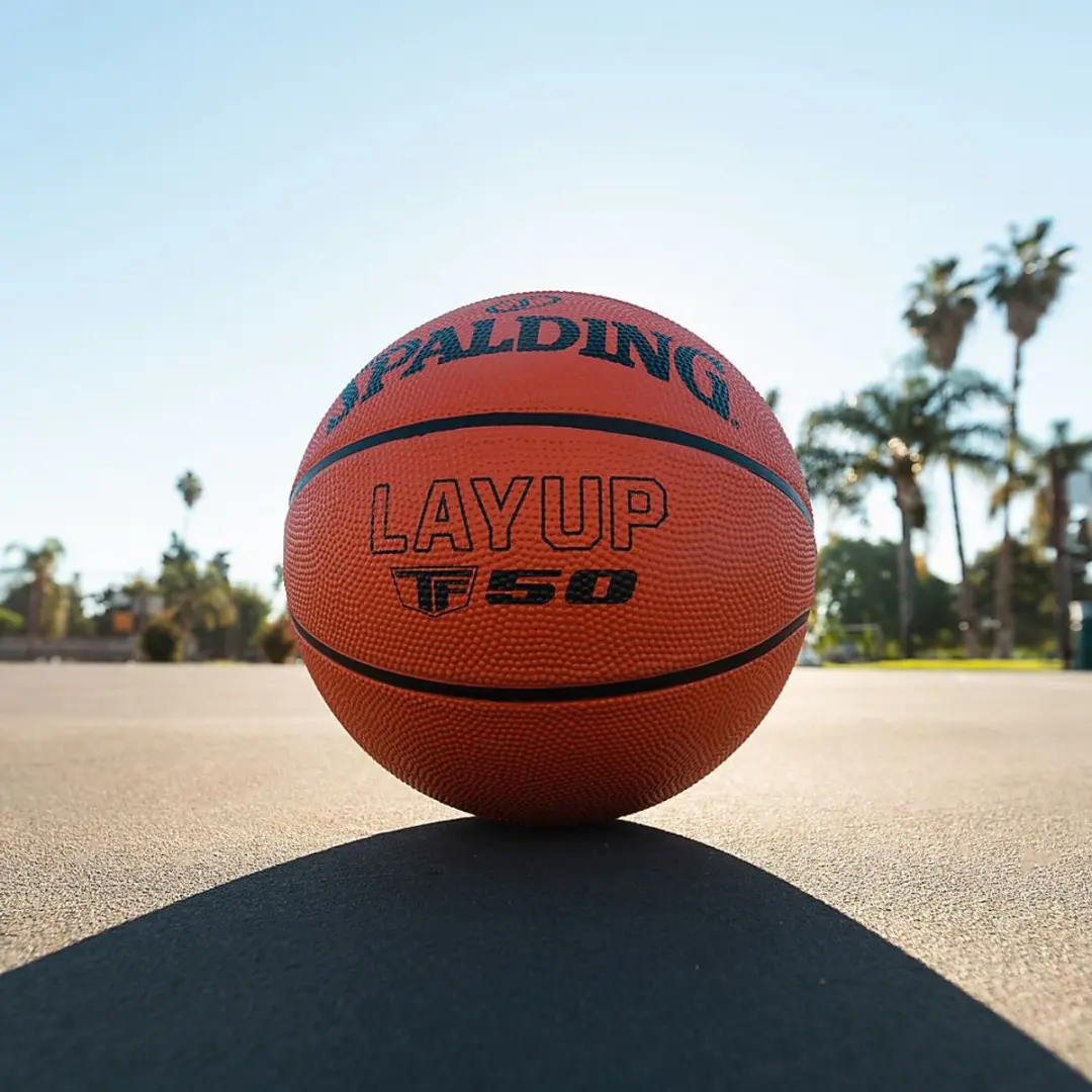 Spalding Layup TF 50 Basketbal - Oranje - Maat 4 - afbeelding 3 van 6