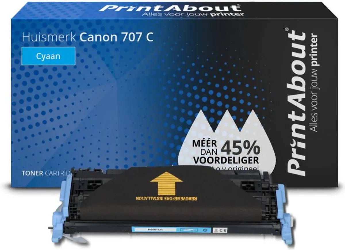 PrintAbout 707 C-PA Toner Cyaan - 2.200 pagina's