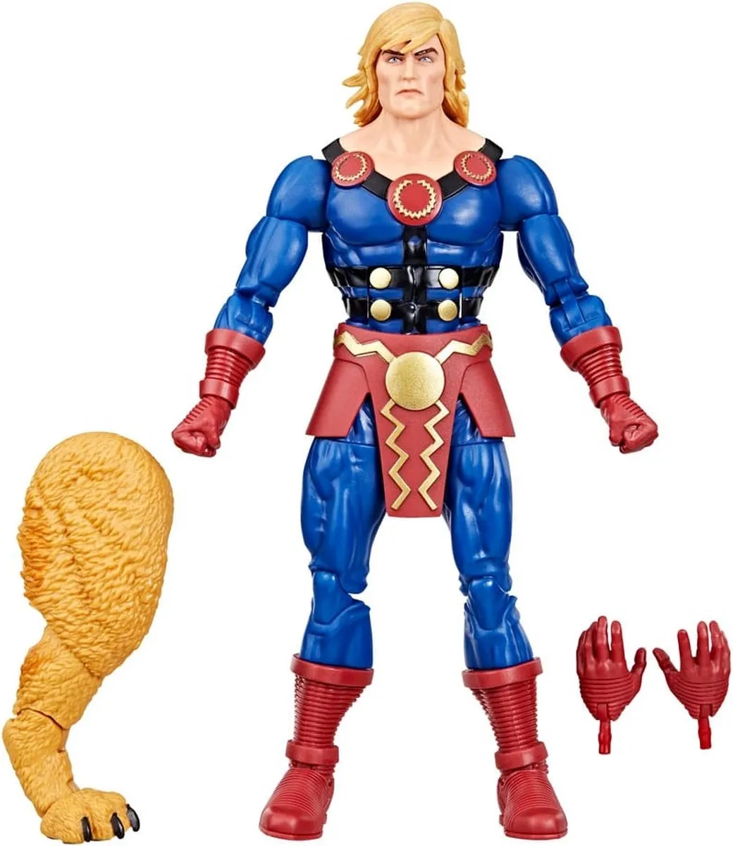 Marvel Legends Ikaris met Zabu F90775X0 - Action Figure - 15 cm - Multicolor - afbeelding 6 van 6